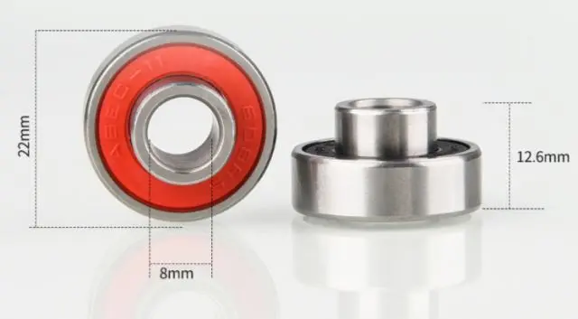 608-2RS-HYBRID-ABEC7 STAINLESS