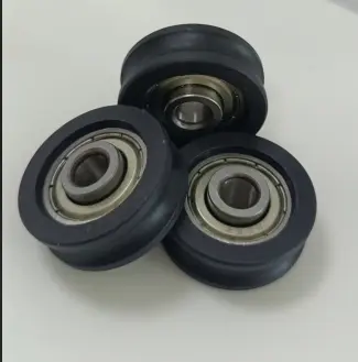 U slot 698 coated Sliding Window Roller Bearing 5.8x26.15x9mm