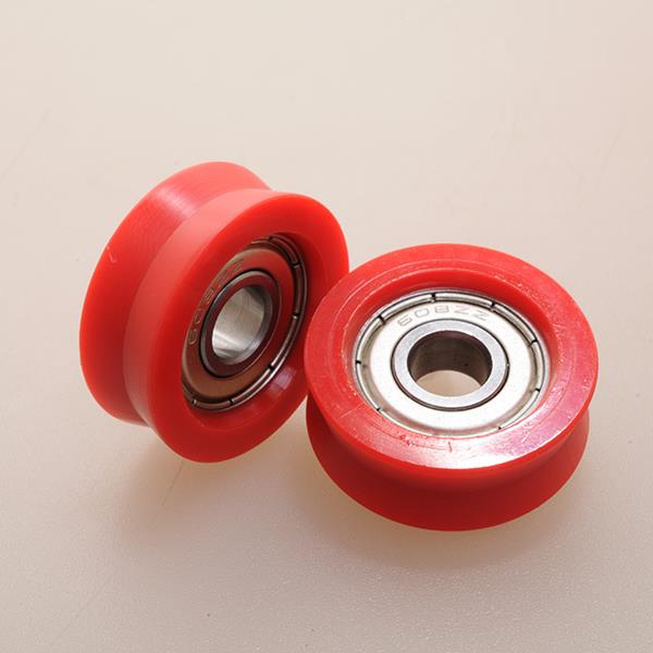 V groove Plastic injection molded Nylon bearing Drawing Plastic injection molded Nylon bearing