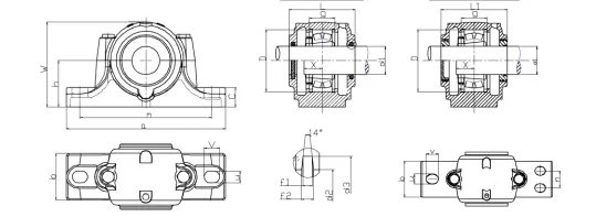 SN532 Plummer Block Housing